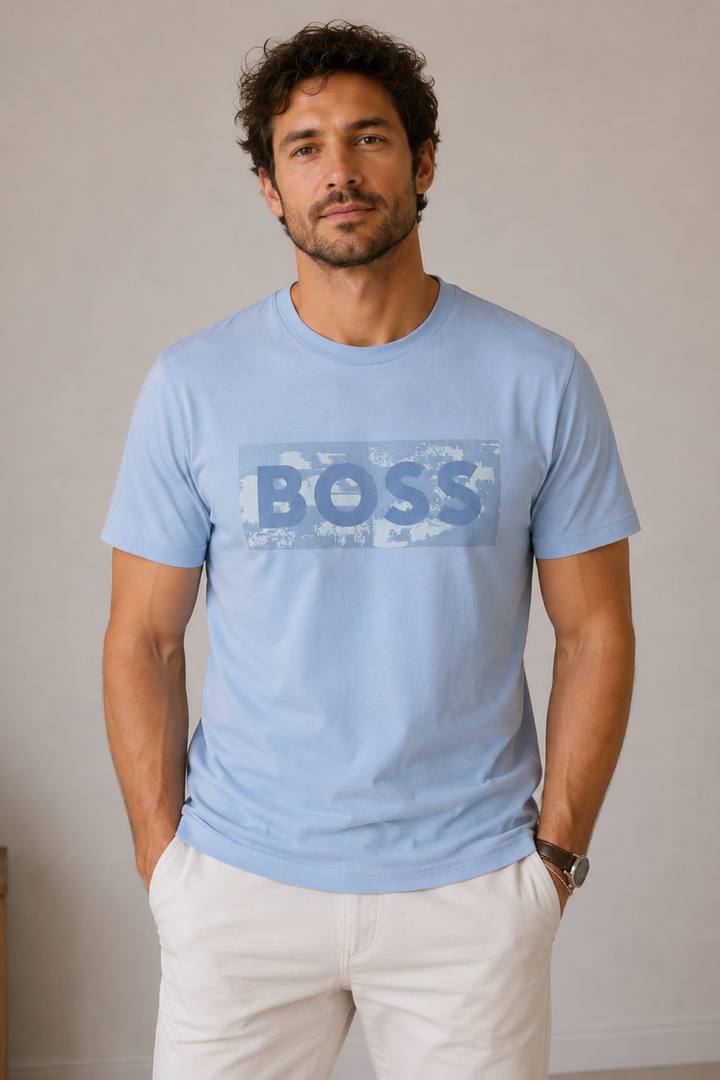 T-shirt with graphic logo print