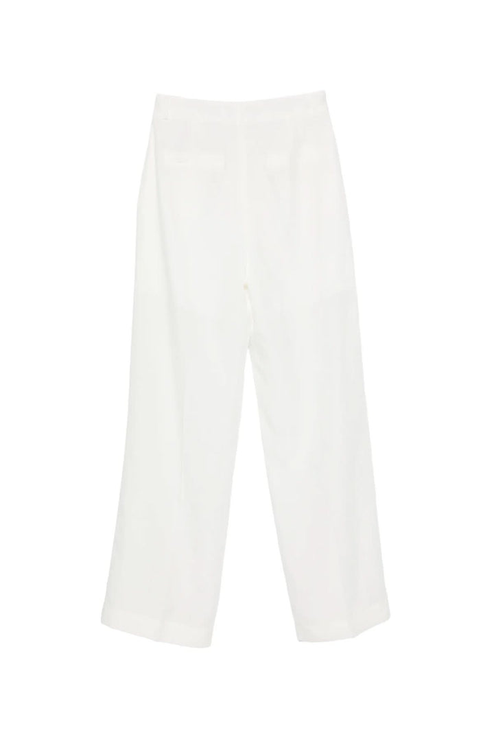 Wide-leg chino pants Fit