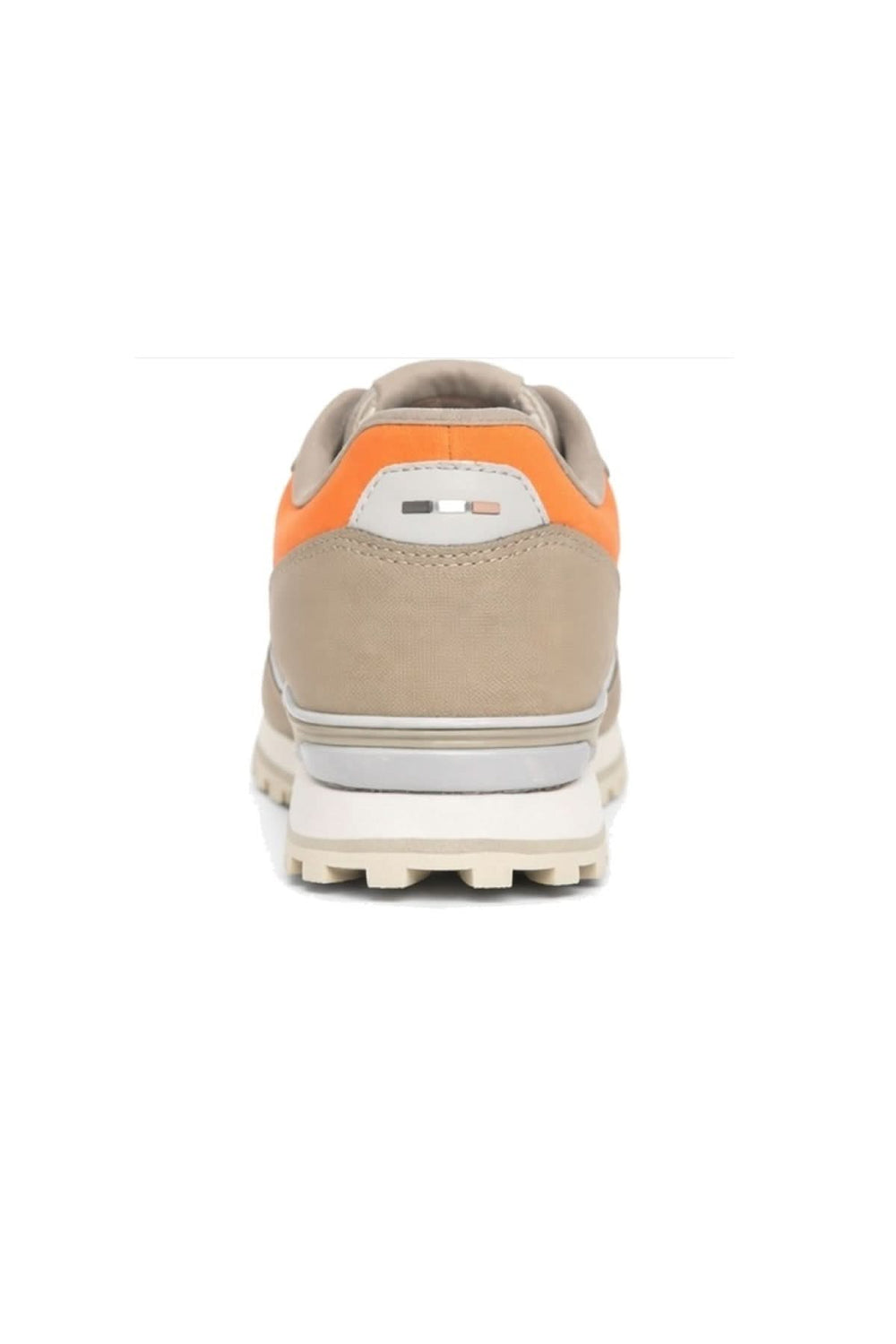 Vue arrière de Chassure sportive Parkour avec semelle crantée pour une adhérence optimale et design urbain dynamique.