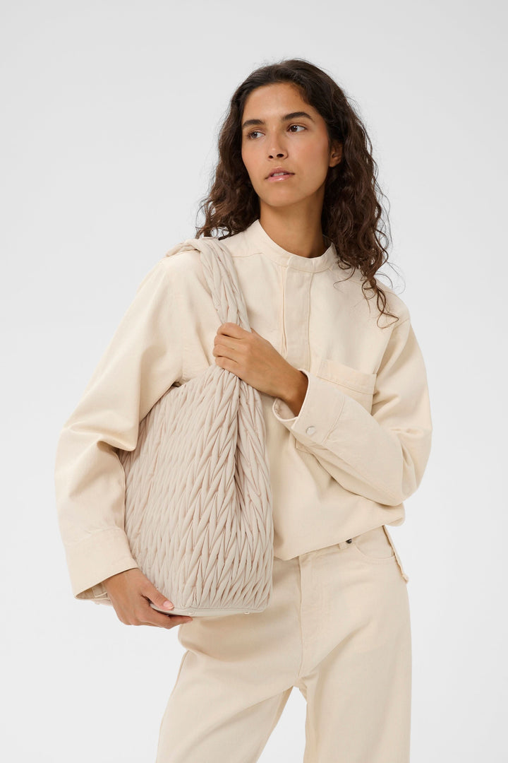 Samy Quilted Tote Bag