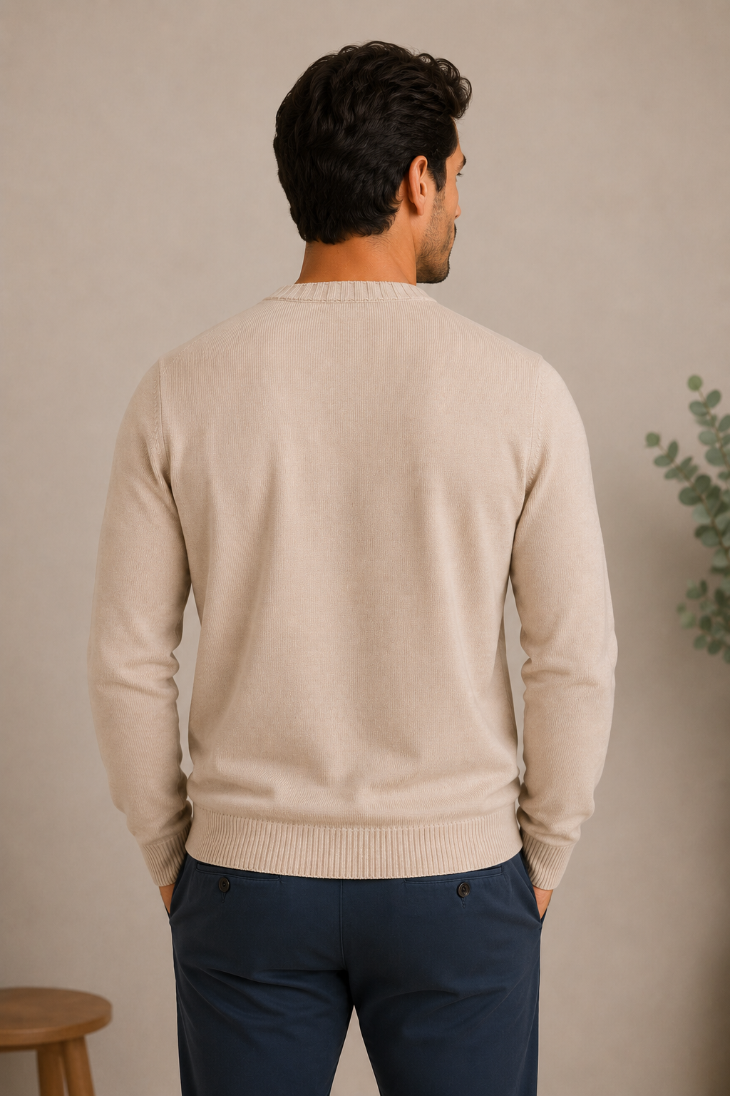 Italian cotton sweater