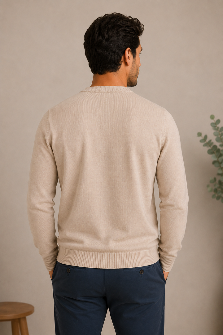 Italian cotton sweater