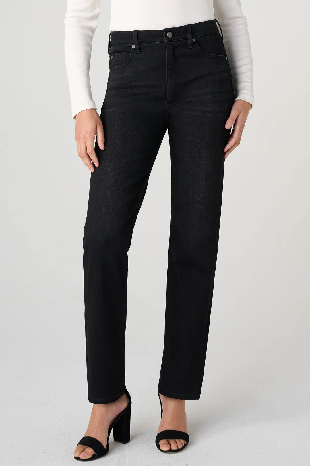 Rowan straight Size high-rise jeans 