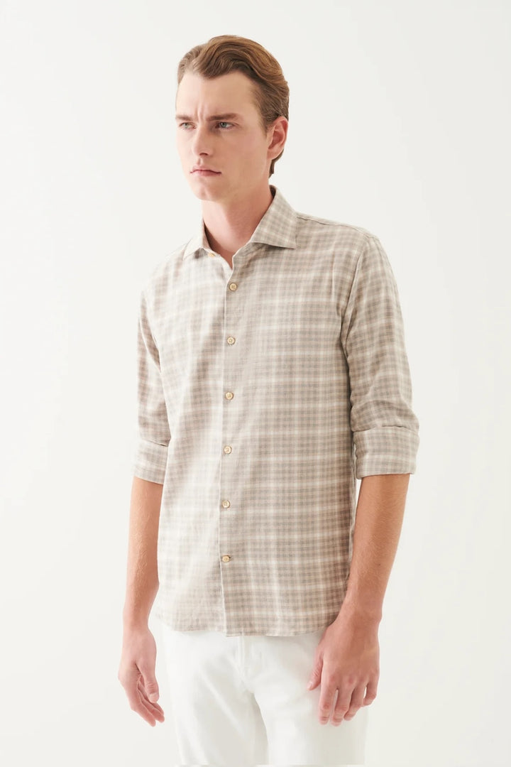 Chemise en flanelle