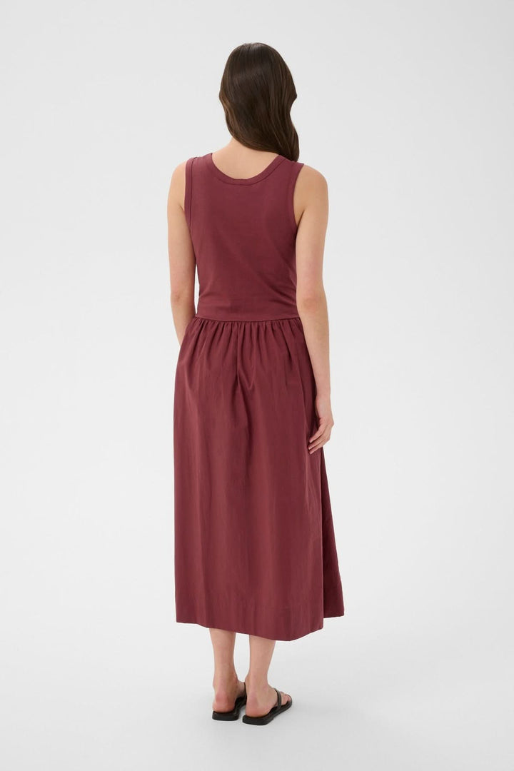 Bodhi Midi Dress with a Flowy Skirt