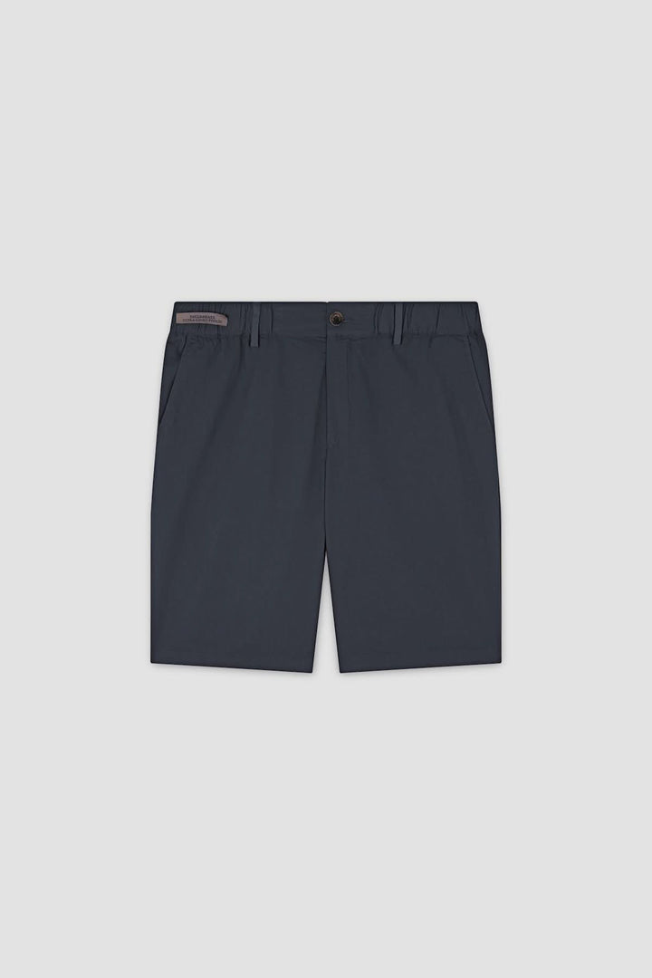 Ultra-lightweight cotton poplin Bermuda shorts