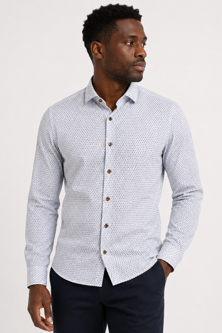 Modern printed casual shirt