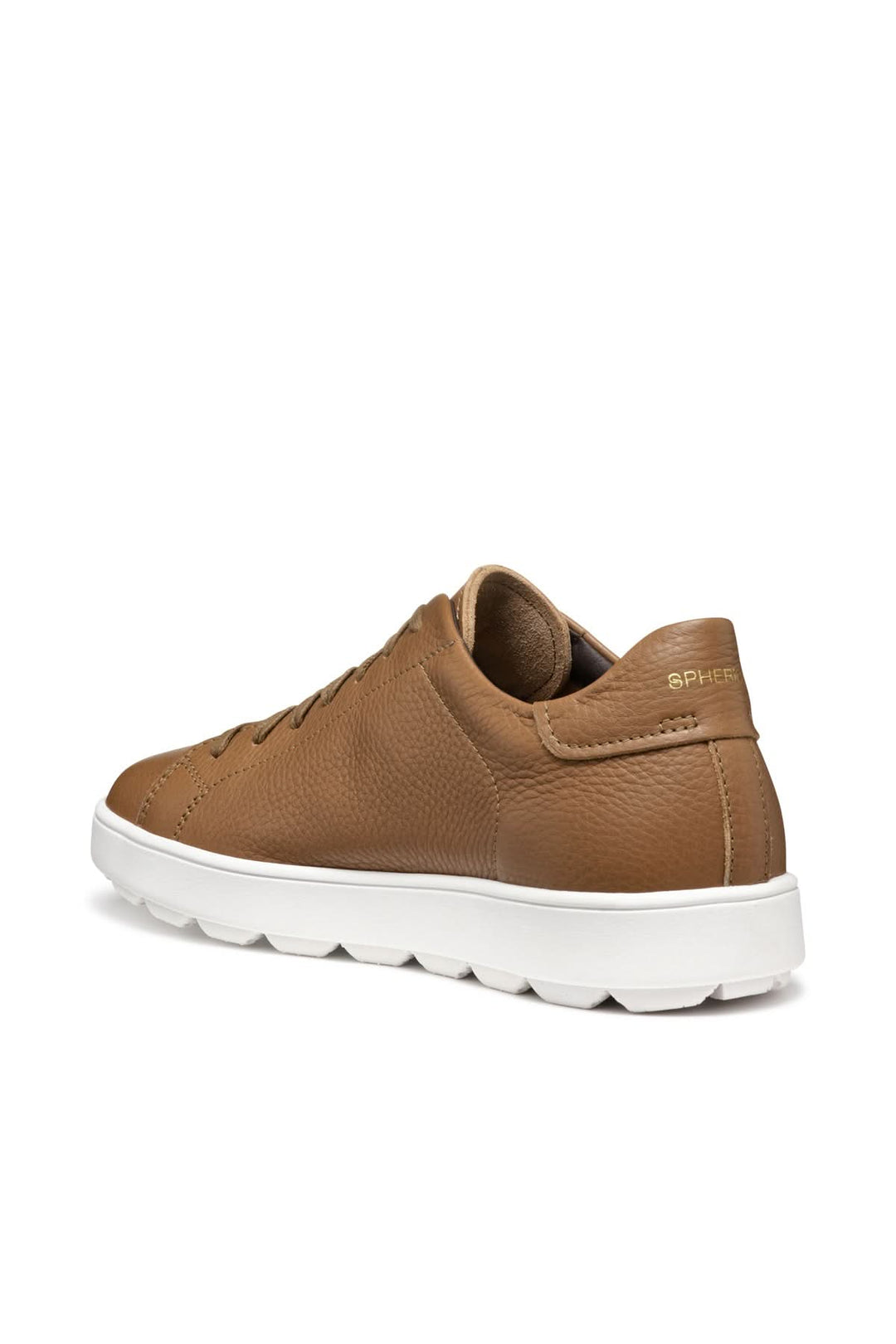 Textured leather sneakers