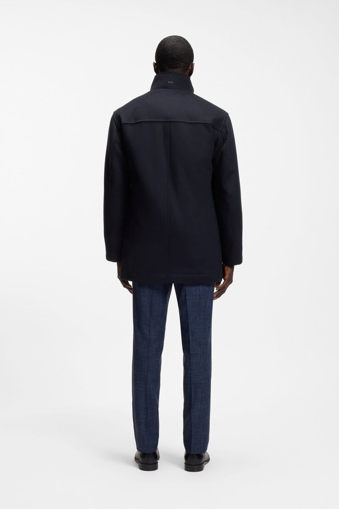 Manteau habillé à col montant pour homme Hugo Boss