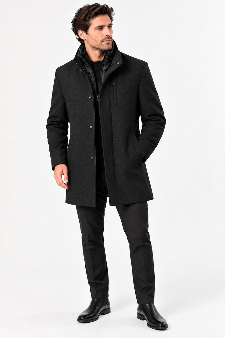 Front view of the men&