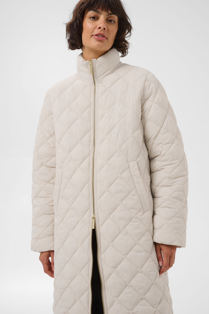 Manteau matelassé long Olilana pour femme Part Two