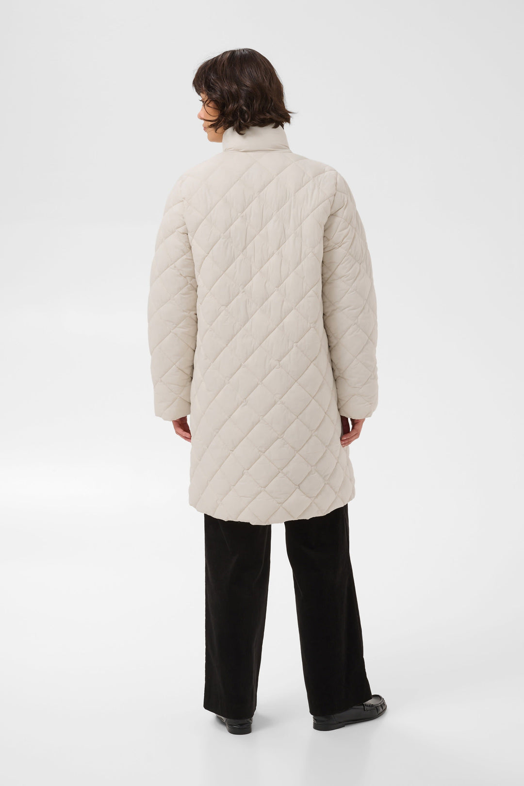 Manteau matelassé long Olilana pour femme Part Two