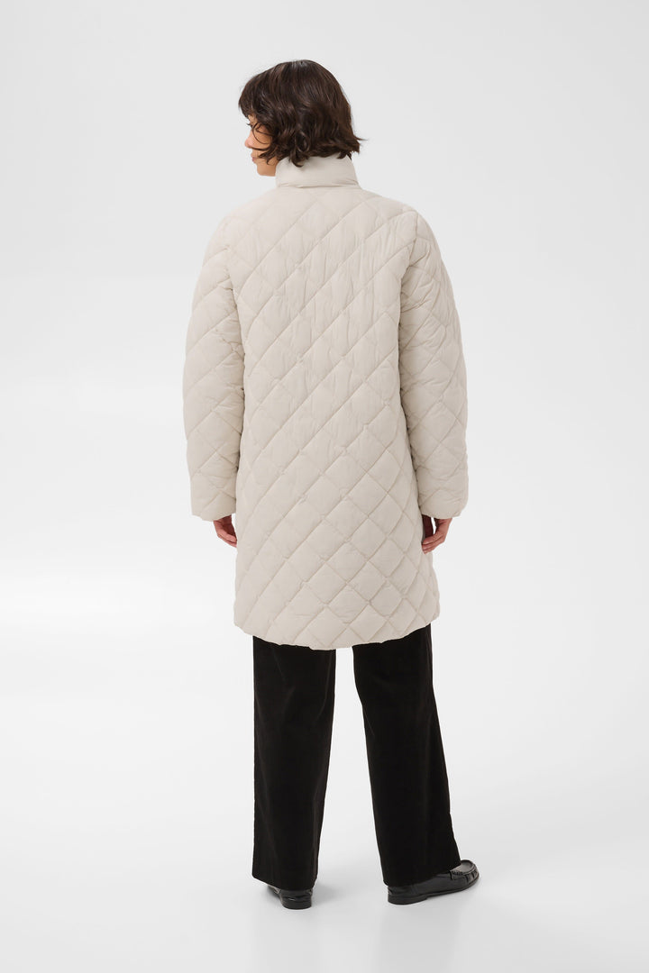 Manteau matelassé long Olilana pour femme Part Two