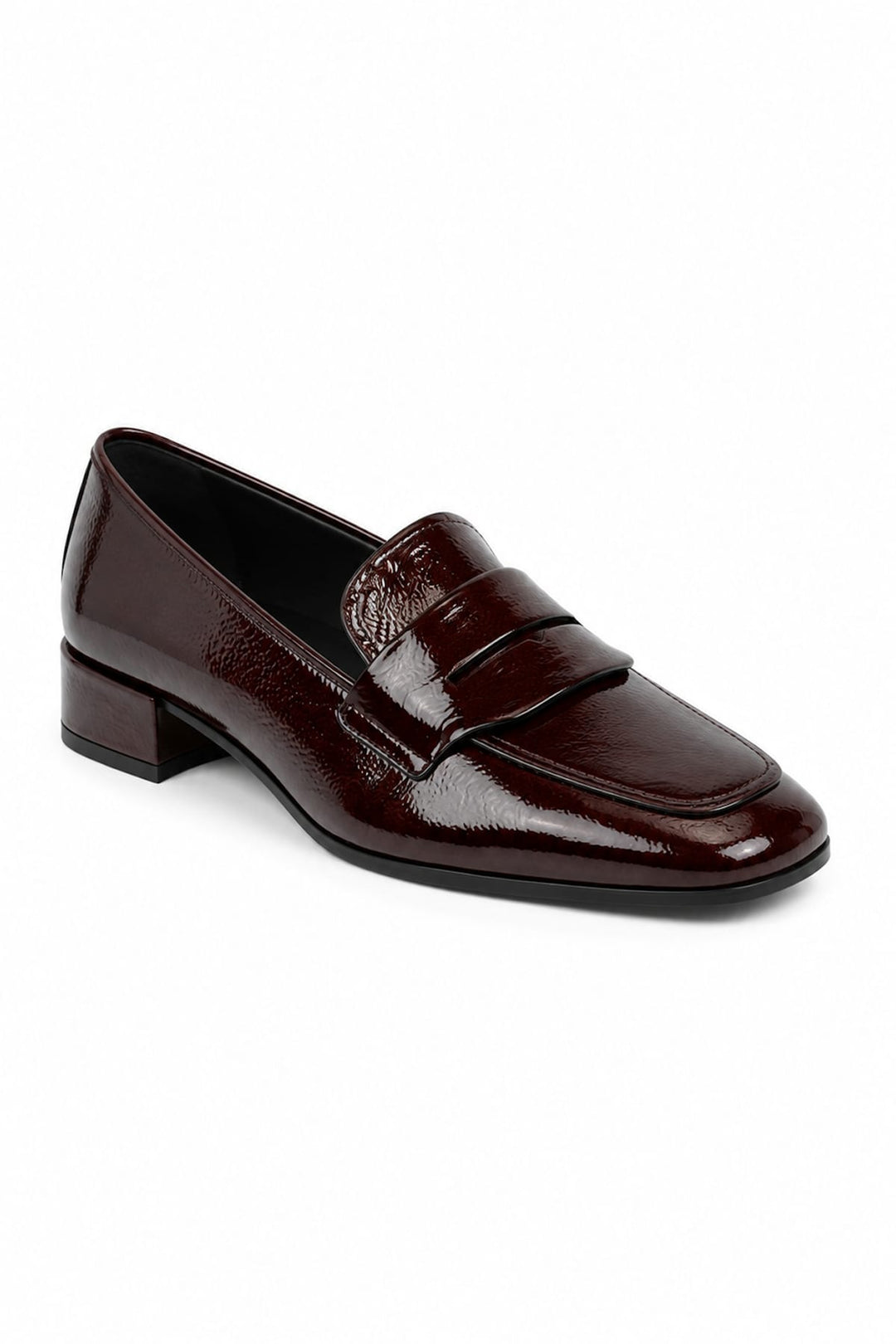 Mocassins vernis à petit talon pour femme Gabor