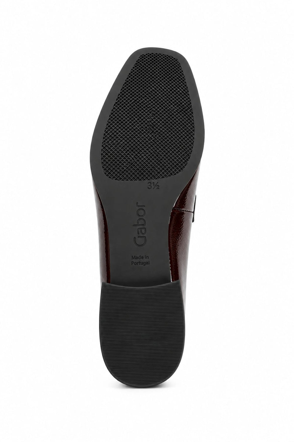 Mocassins vernis à petit talon pour femme Gabor