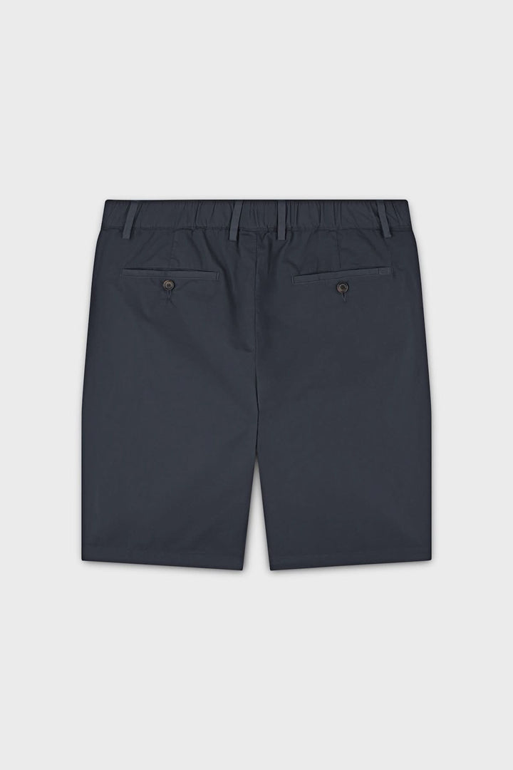 Ultra-lightweight cotton poplin Bermuda shorts