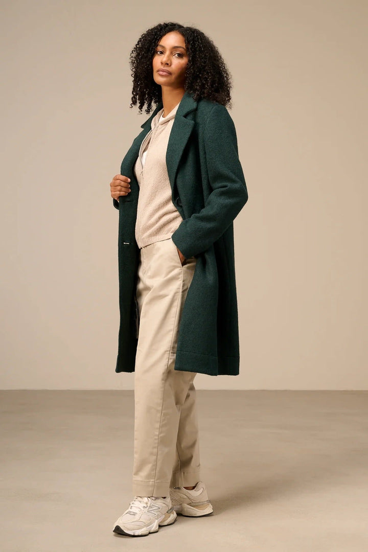 Pantalon barrel à taille haute pour femme Nile