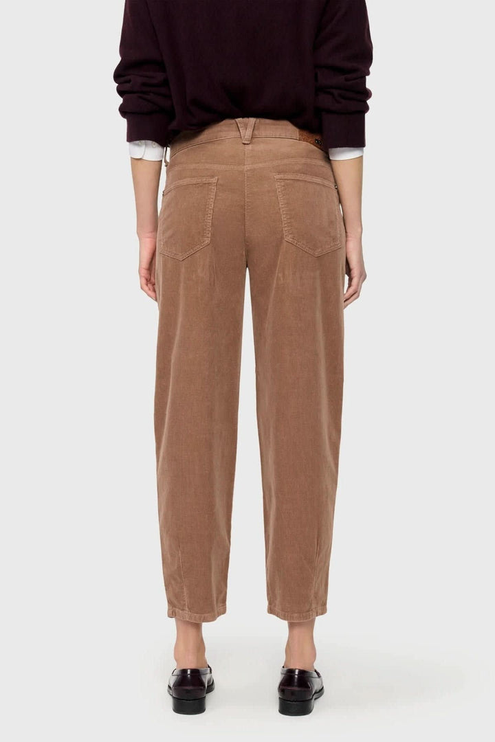 Women’s corduroy pants front view Mac Jeans