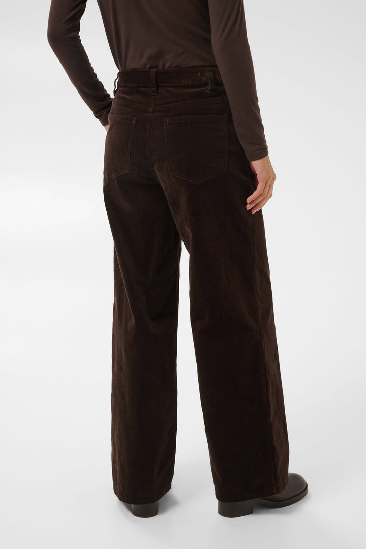 Pantalon Cathrina en velours côtelé à jambe large pour femme Part Two