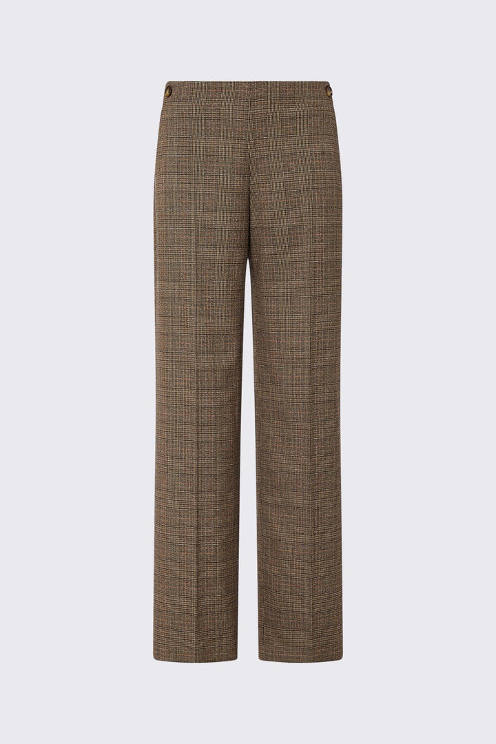 Pantalon habillé à jambe large pour femme liujo