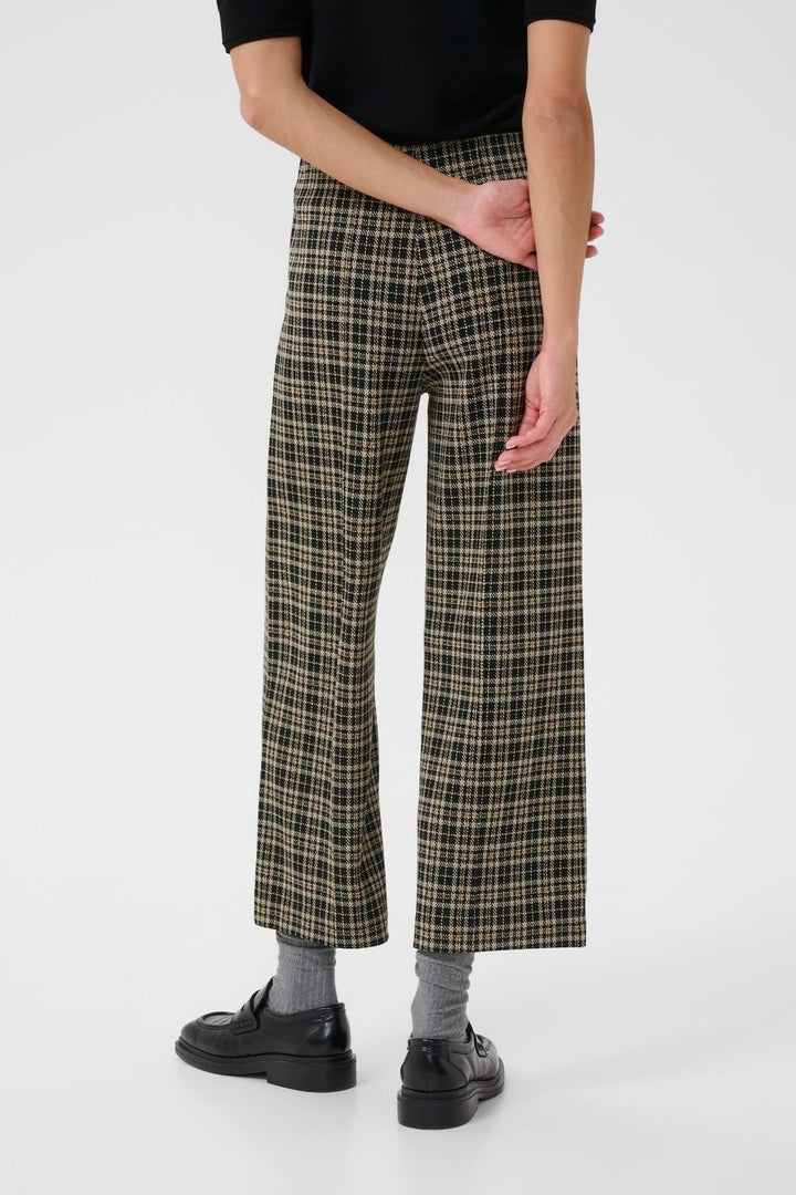 Pantalon large à carreaux Llisan pour femme Part Two