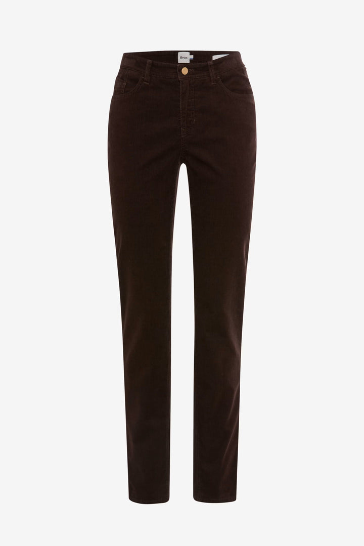Pantalon Mary en velours côtelé à coupe droite pour femme Brax
