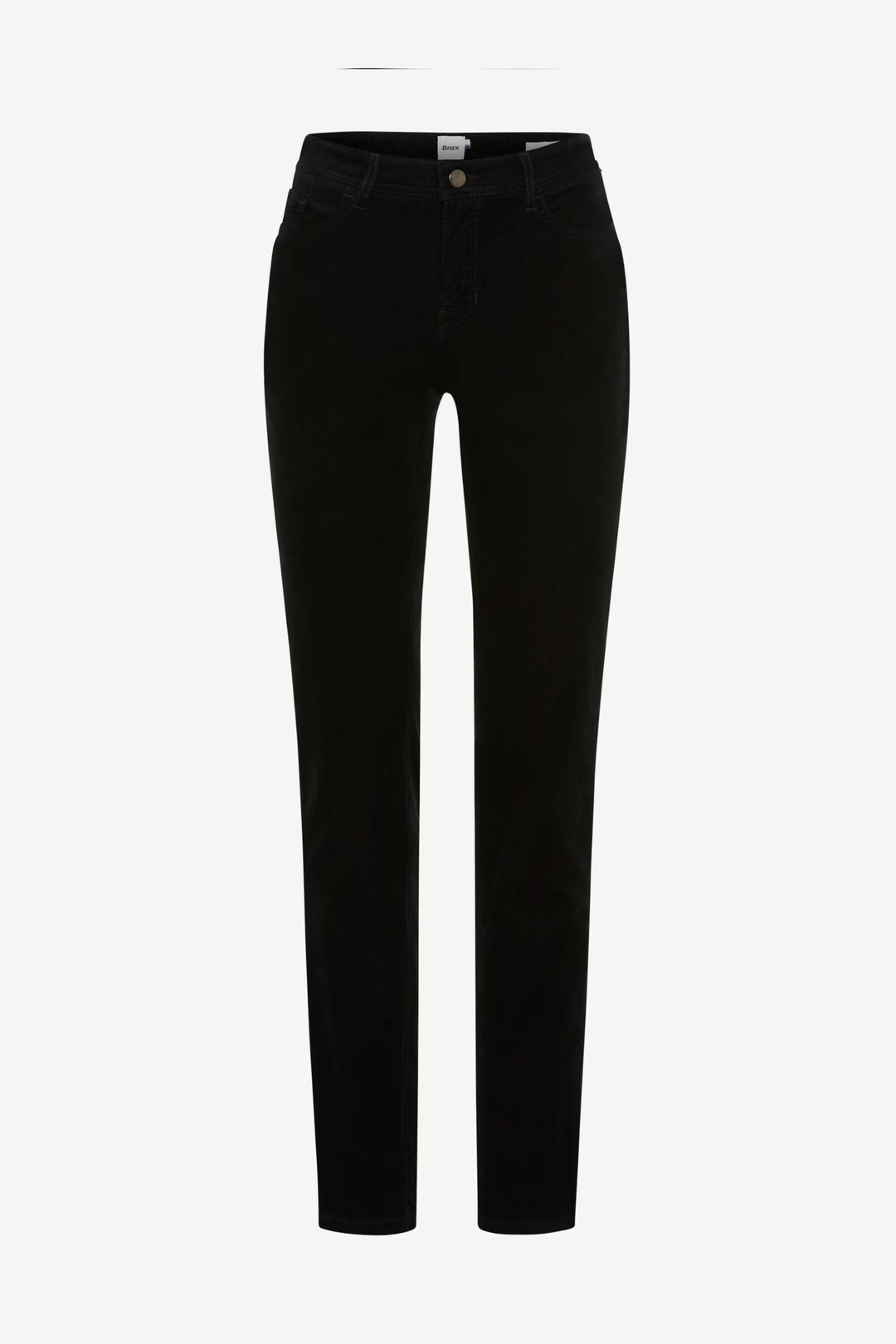 Pantalon Mary en velours côtelé coupe droite vue de face pour femme Brax