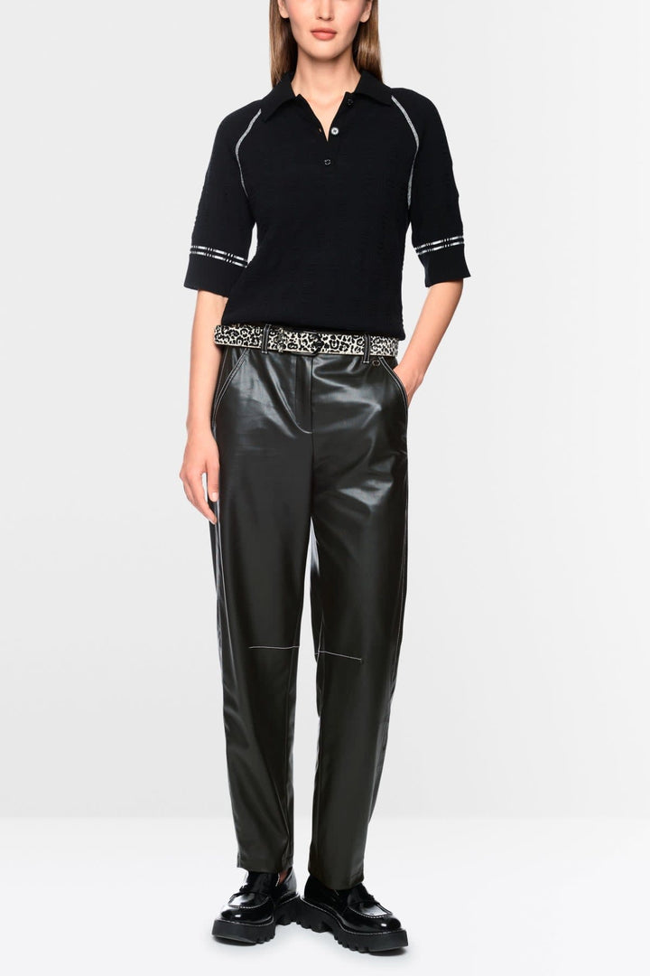 Pantalon RUMA en simili-cuir pour femme Marc Cain