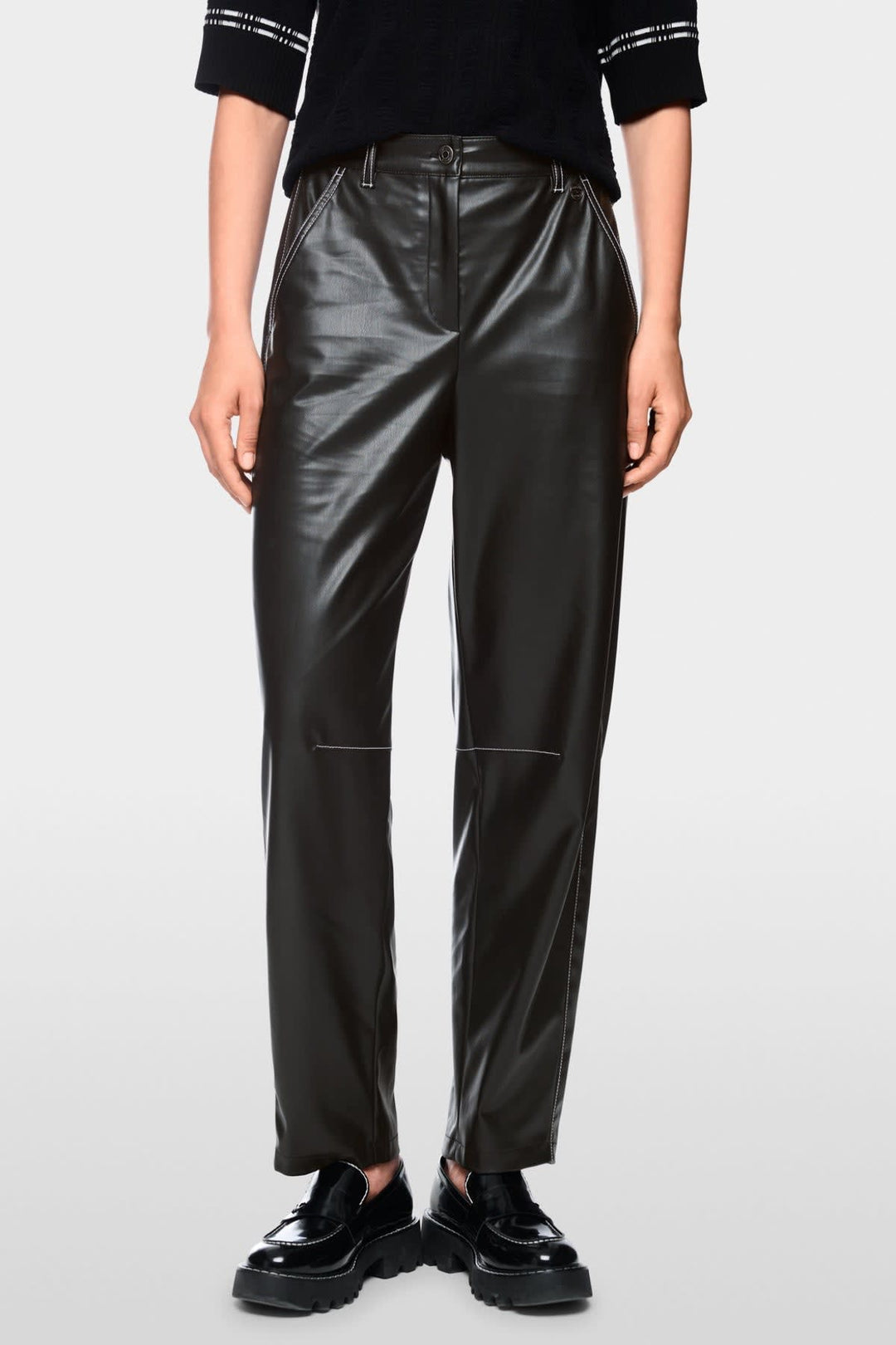 Pantalon RUMA en simili-cuir pour femme Marc Cain