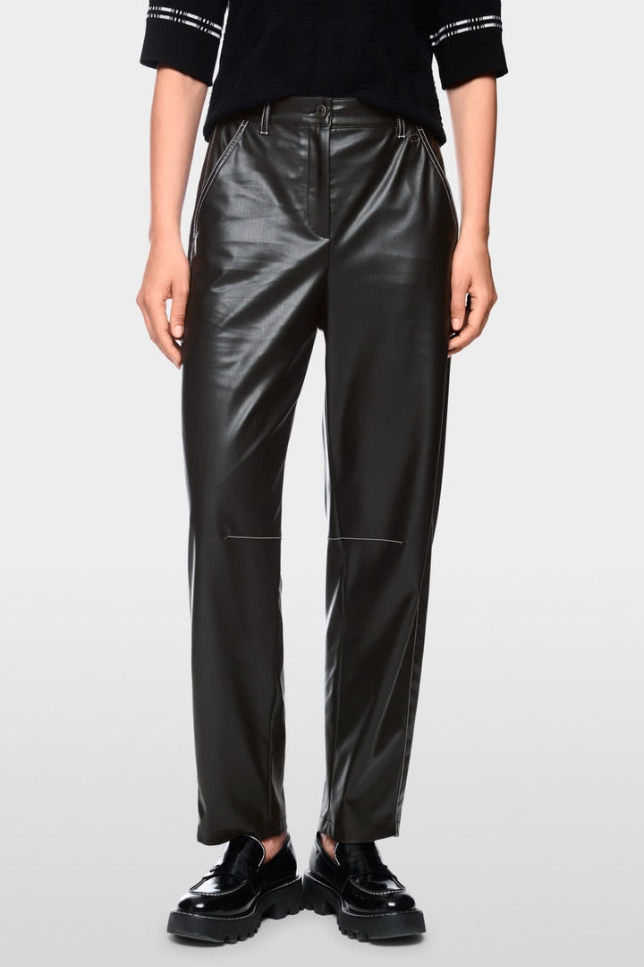 Pantalon RUMA en simili-cuir pour femme Marc Cain