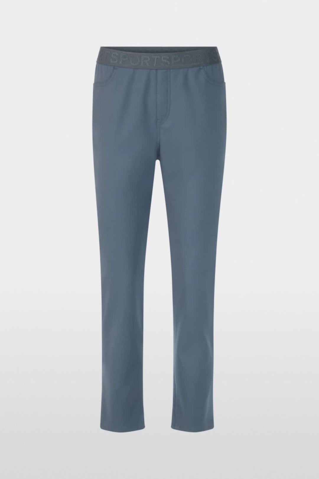 Vue de côté pantalon habillé Siena Marc Cain noir, détails élégants - Valérie Simon