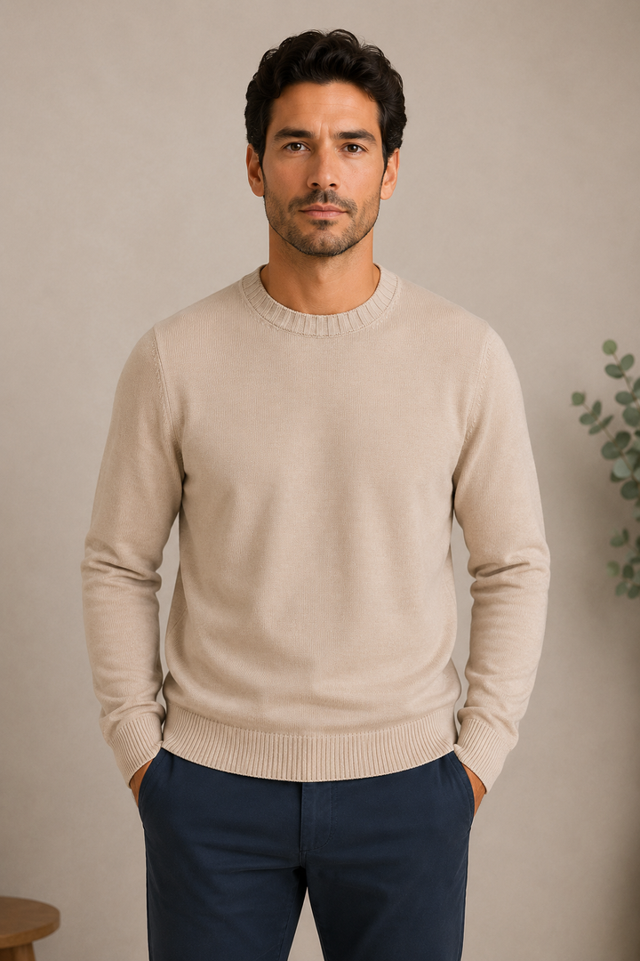 Italian cotton sweater