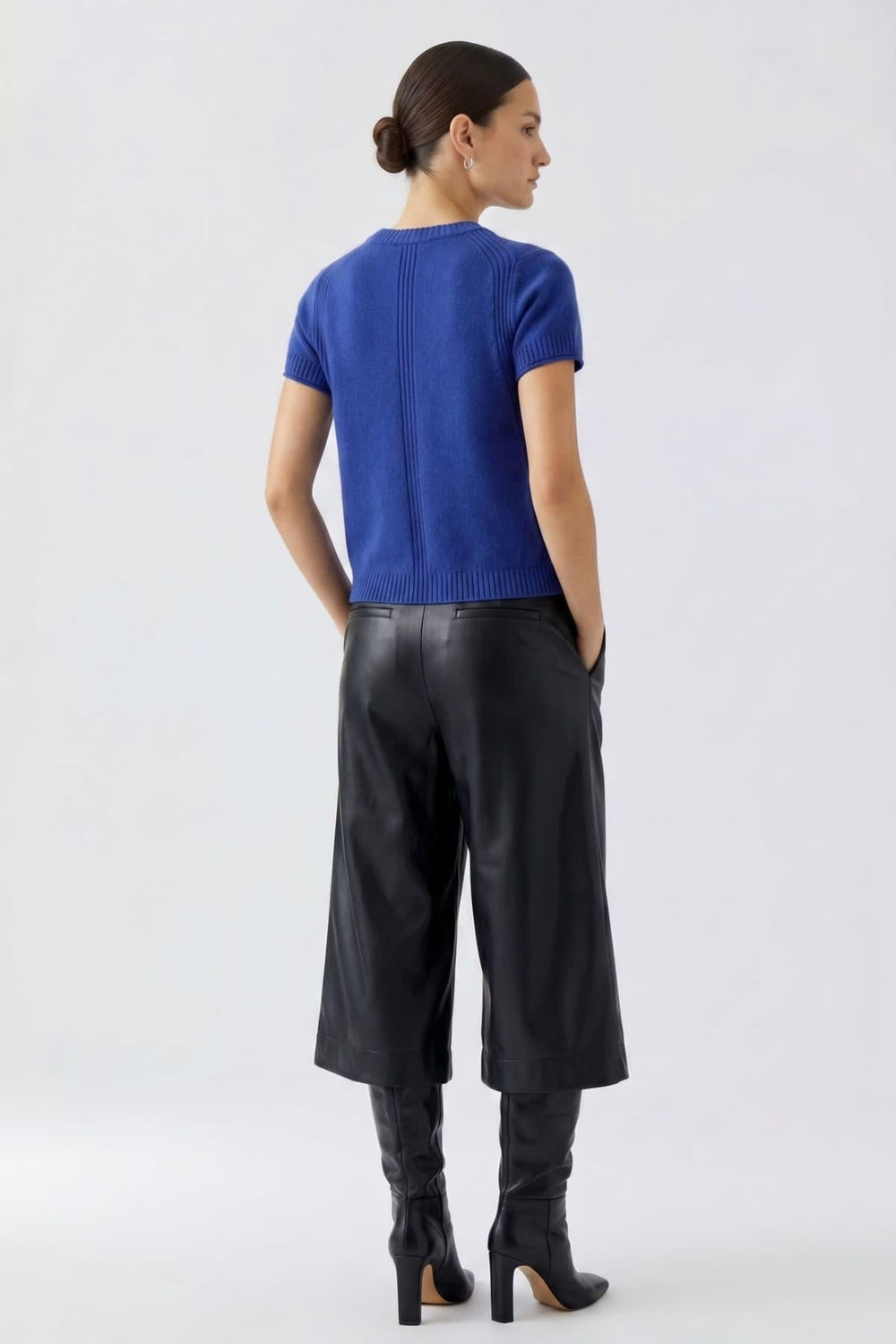 Pull à manches courtes pour femme Oui