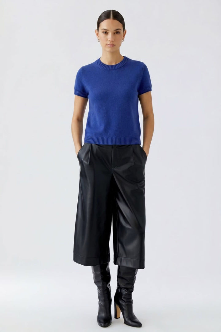 Pull à manches courtes pour femme Oui