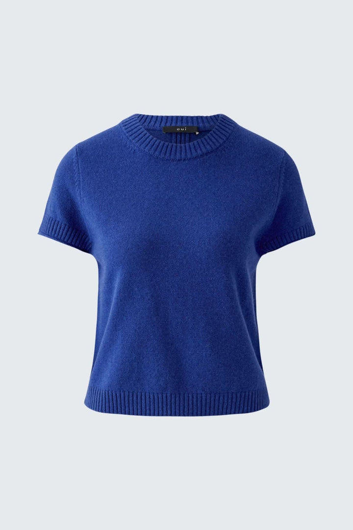 Pull à manches courtes pour femme Oui