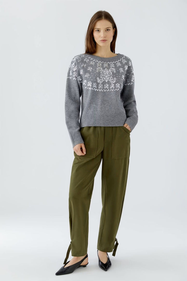 Pull à sequins pour femme Oui