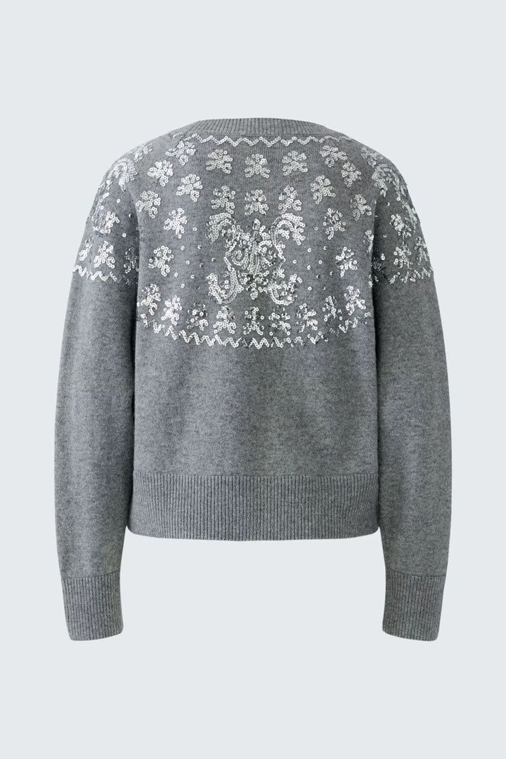 Pull à sequins pour femme Oui