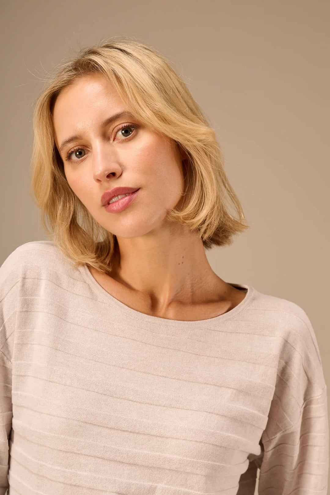 Pull en maille à rayures pour femme Nile