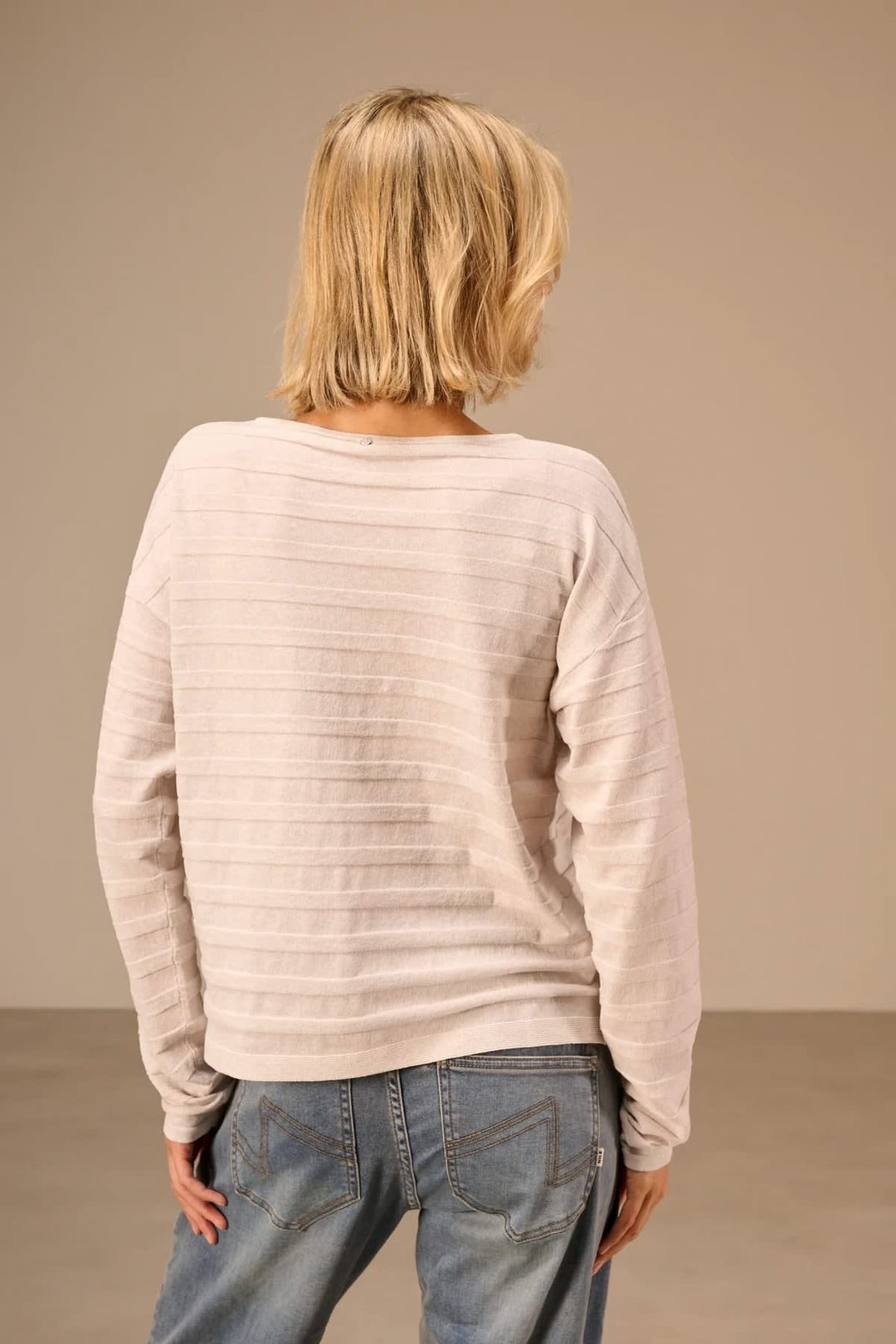 Pull en maille à rayures pour femme Nile