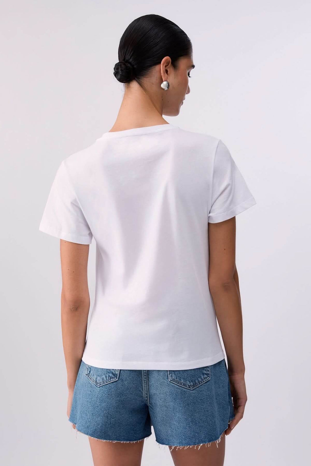 T-shirt avec motif décoratif