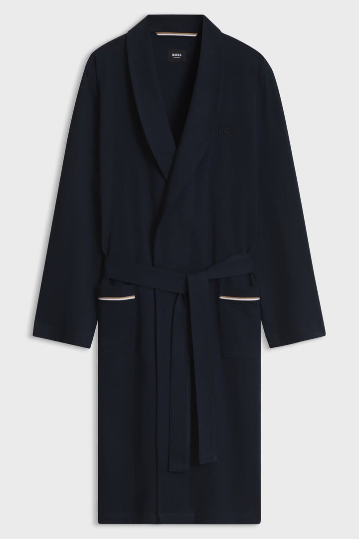 Robe de chambre pour homme à col châle et ceinture Hugo Boss