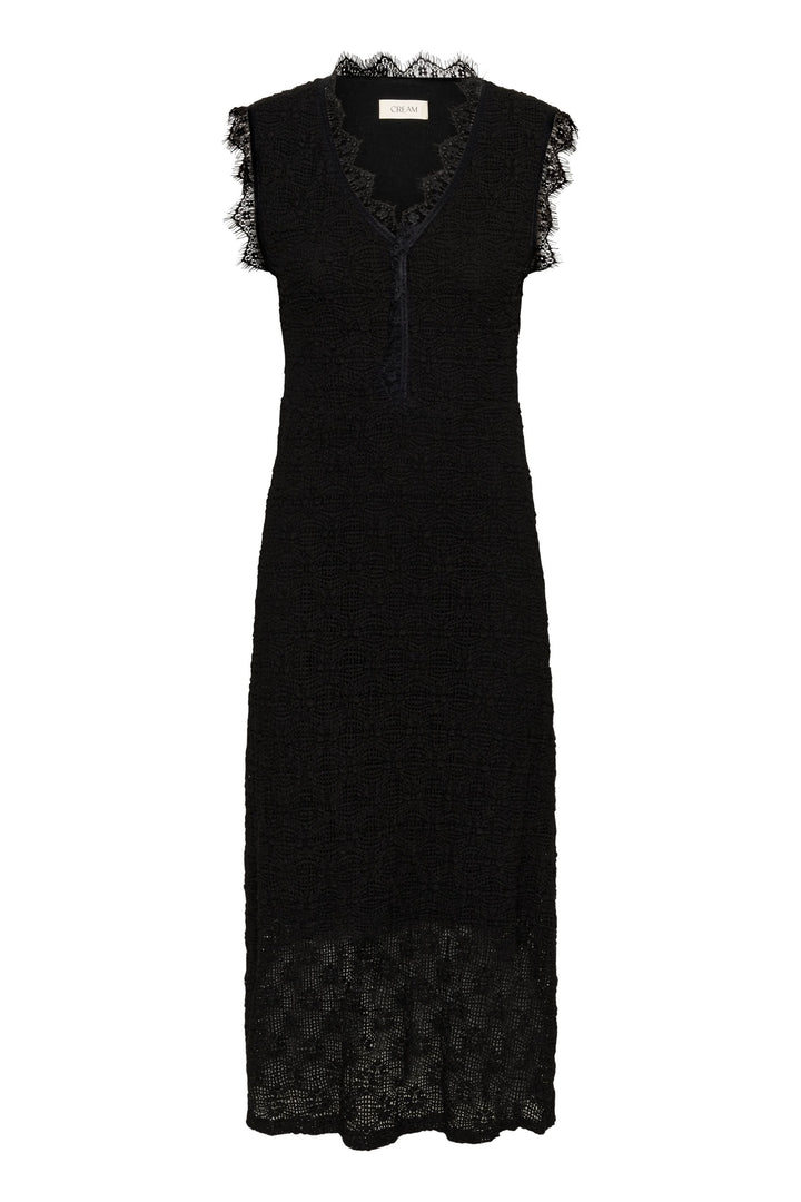 Robe Makki midi en dentelle sans manches