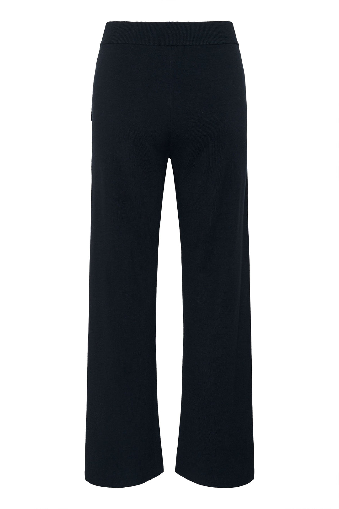 Pantalon en tricot à jambe large
