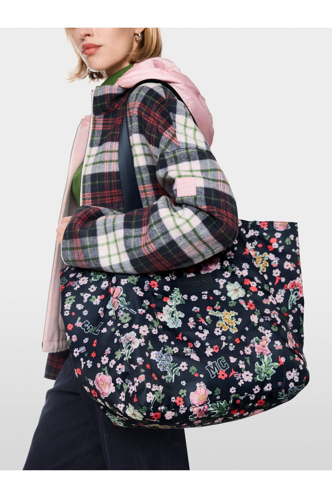 Sac cabas réversible en nylon pour femme Marc Cain