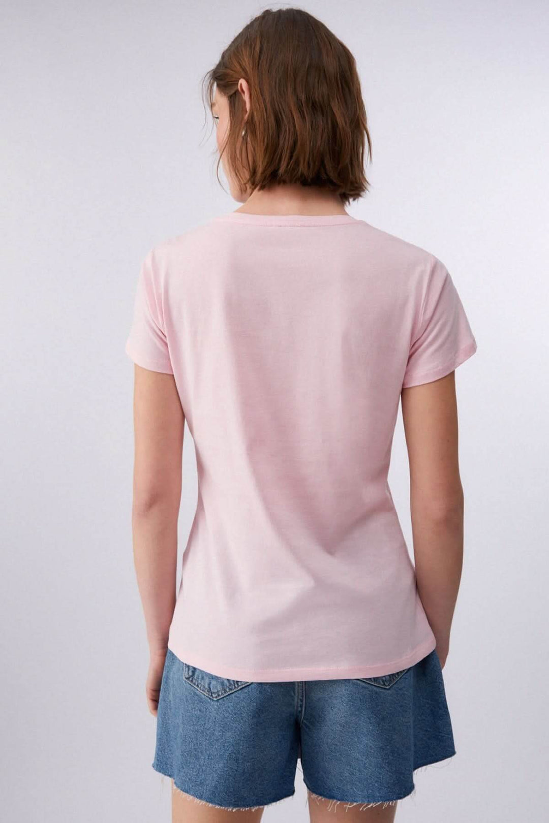 Short-sleeve T-shirt with graphic print