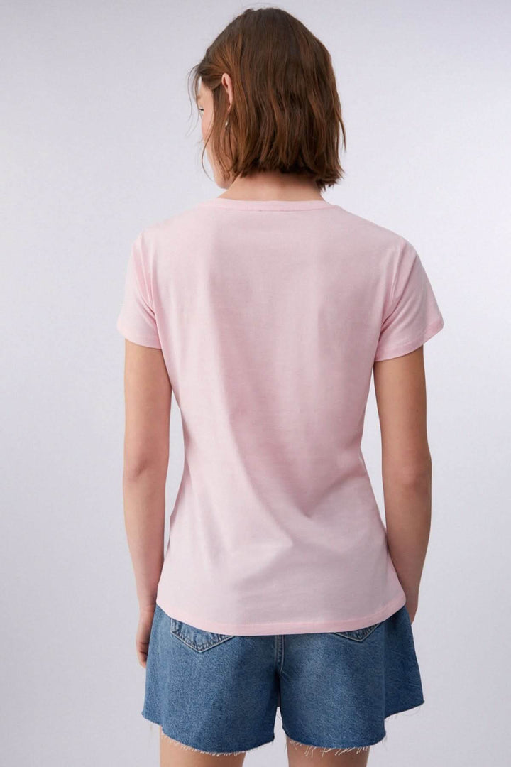 Short-sleeve T-shirt with graphic print