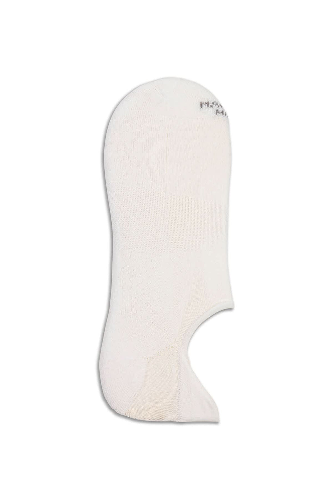 Vue détaillée socquette invisible Marcoliani grise unie pour homme - Valérie Simon