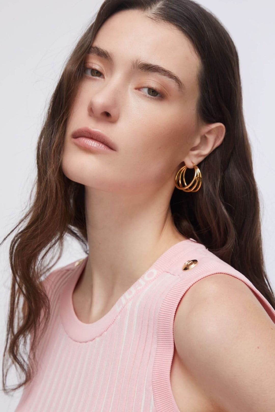 Camisole en maille côtelée