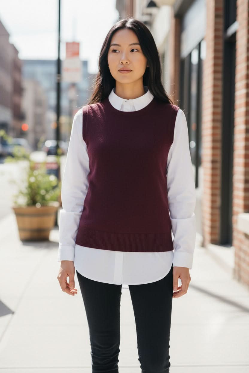Débardeur en tricot