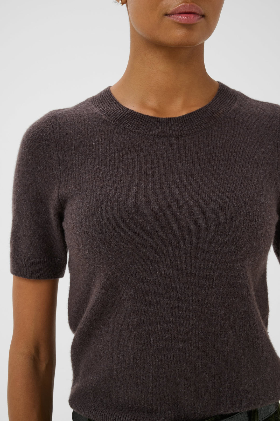 T-shirt en tricot à manches courtes pour femme Part Two